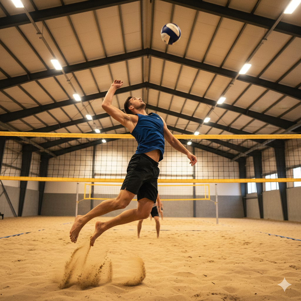 Beachvolleyball in der NO LIMIT Halle